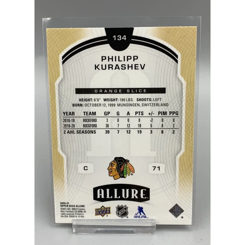 PHILIPP KURASHEV 2020-21 ALLURE #134 ORANGE SLICE SP Mint‎